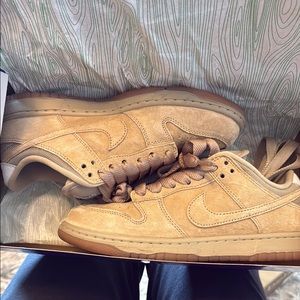 Nike SB Tan Suede Sneakers